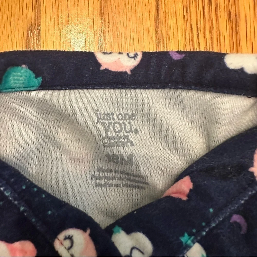 5/$20 Carter’s 18 month Owl Pajama Pants and Top